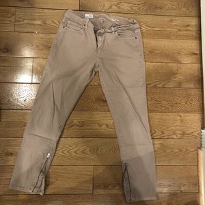 Gap Pants W/ Ankle Zipper
